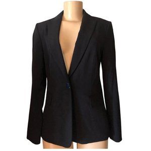 Calvin Klein Suit Jacket Blazer Black Size 10